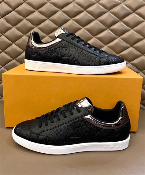 louis vuitton men's black sneakers|Designer Sneakers for Men .